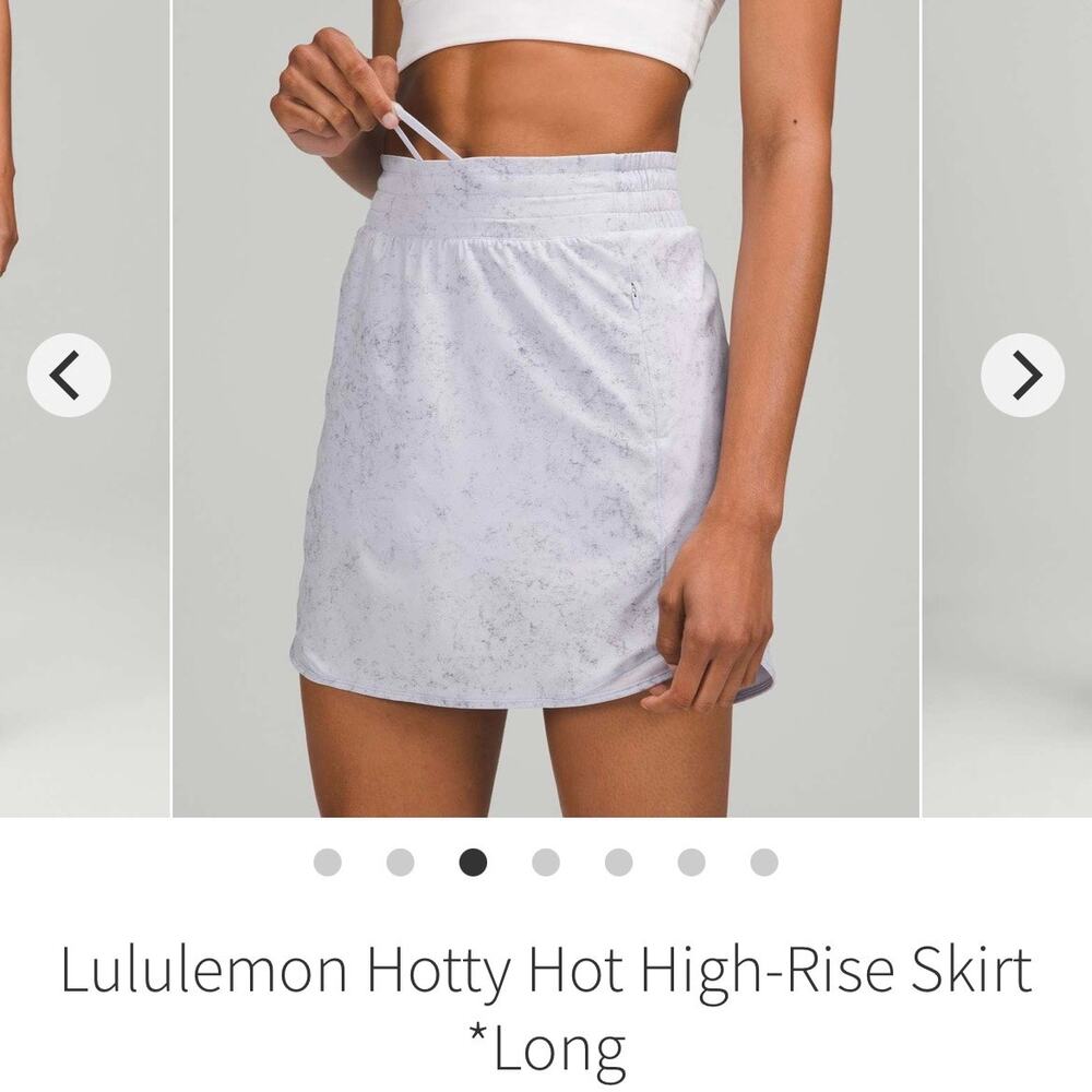 Lululemon Hotty Hot High-Rise Skirt *Long